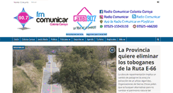 Desktop Screenshot of fm-comunicar.com.ar